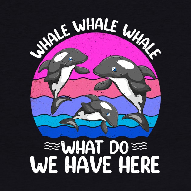 Funny Whale by Nifty T Shirts